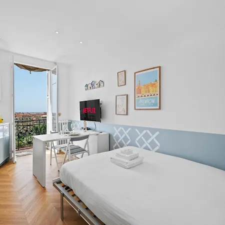 Apartment Le Lemon Centre Parking Gratuit Climatisation Menton